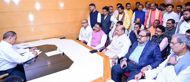 ରାଜ୍ୟସଭା ସାଂସଦ ପଦ ପାଇଁ ସୁଜିତ୍ କୁମାରଙ୍କ ନାମାଙ୍କନ ପତ୍ର ଦାଖଲ