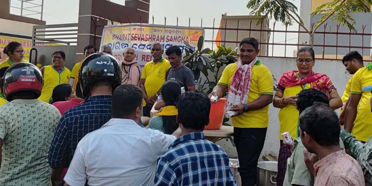 ଭାରତ ସେବାଶ୍ରମ ସଂଘର ସେବା କାର୍ଯ୍ୟ