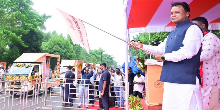 ରାଜ୍ୟସ୍ତରୀୟ ବିକାଶ ବାହନ ଯାତ୍ରାର ଶୁଭାରମ୍ଭ